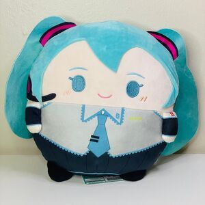 NWT Furyu Chubby Fuwakororin Hastune Miku M size Plush 12”